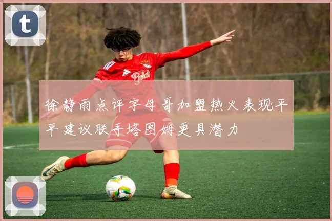 徐静雨点评字母哥加盟热火表现平平建议联手塔图姆更具潜力